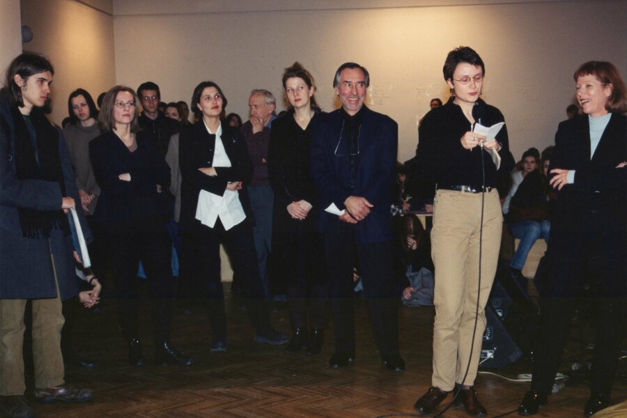 zprava: Gabriele Becker, ?, Pavel Liška, ?, Maria Hahnenkamp, Anne Schneider